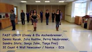 Fast Leroy - Line Dance (dance &amp; teach)