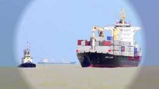 preview picture of video 'Container ship (Vega Kappa) at Songkhla, Thailand'