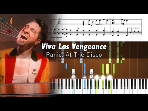 Panic! At The Disco - Viva Las Vengeance - Piano Tutorial + SHEETS