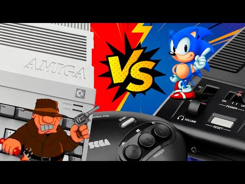 Commodore Amiga VS Mega Drive Sega Genesis