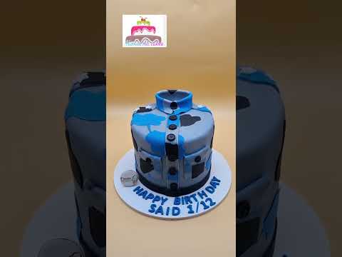 Military Uniform Cake Decorating