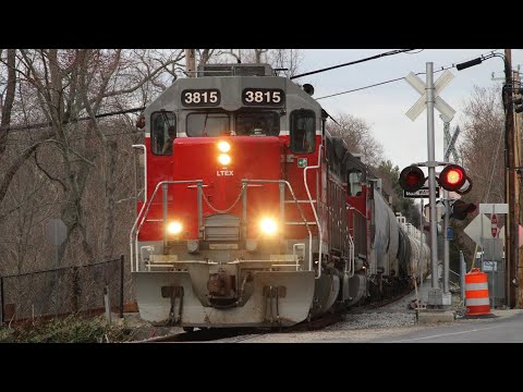 New locomotive debuts on Mass Coastal Railroad MC-4 - 4/13/2022