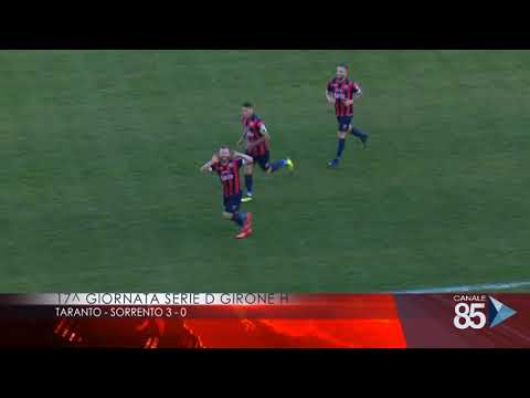 23 dicembre 2018    serie d girone h   Taranto   Sorrento 3 0