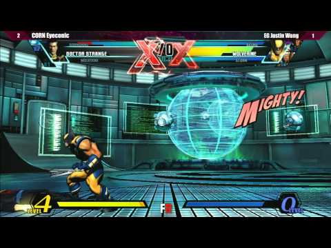 Final Round 18 - UMVC3 Pools - CORN Eyeconic vs EG Justin Wong