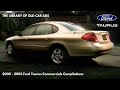 2000 2003 Ford Taurus Commercials Compilations Part 4
