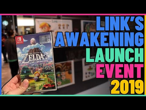 The Legend Of Zelda: Link's Awakening Launch Event 2019.