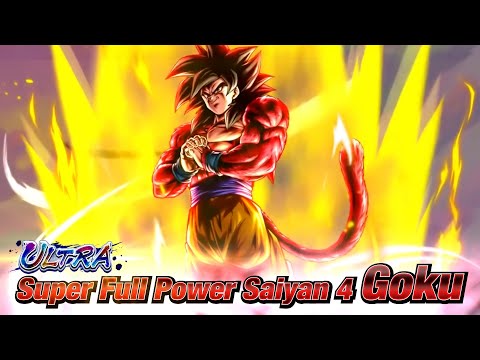 ULTRA Super Full Power Saiyan 4 Goku Character Spotlight | DRAGON BALL LEGENDS