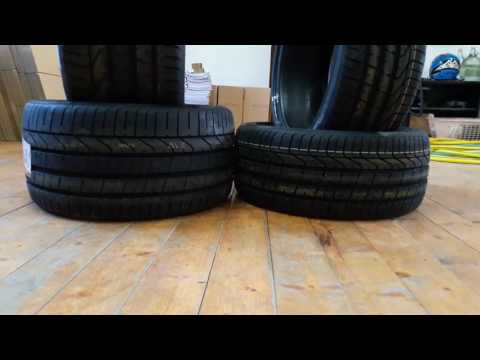 Anvelope Pirelli P Zero 295 40 20 vs 255 35 20 Tyre