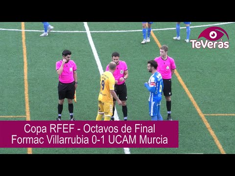 Breve resumen Formac Villarrubia 0-1 UCAM Murcia