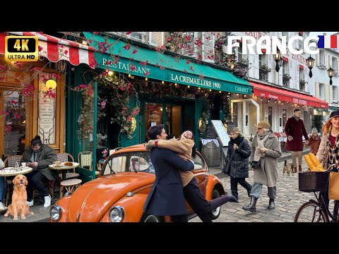 29 January 2026 PARIS 🇫🇷  FRANCE 4K HDR WALK  PARIS MORNING MISTY WALK CITY THROUGH WALK TOUR 