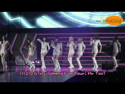 111210 2011 Girls' Generation Tour SG - Mr Taxi