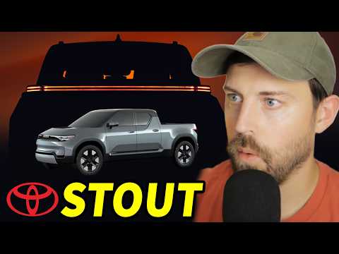 I was wrong. This is the new Toyota small PICKUP?!