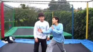 Trampoline Wrestling