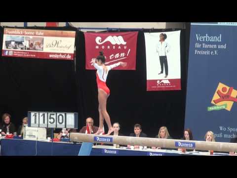 Hamburg Gymnastics 2013 Qualifikation - MAL - Claire Azzopardi - Bb