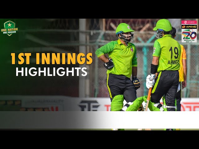 1st Innings Highlights | Peshawar vs Lahore Whites | Match 35 | National T20 2023-24 | PCB | M1W1L