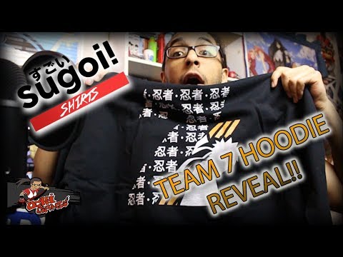 Naruto Team 7 Hoodie!! | Sugoi Shirts Sponsor!