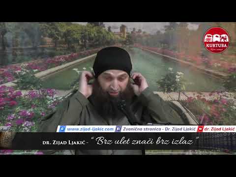 Brz ulet znači brz izlaz - dr. Zijad Ljakić