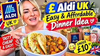 💷 Aldi UK Budget Meal for a Family of 4! 🍽️ Easy & Affordable Dinner Idea