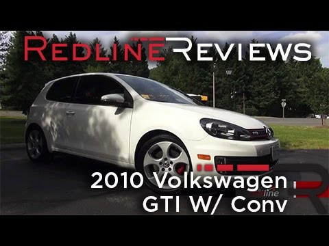 2010 Volkswagen GTI W/ Conv. and Sunroof Walkaround, Review, and Test Drive