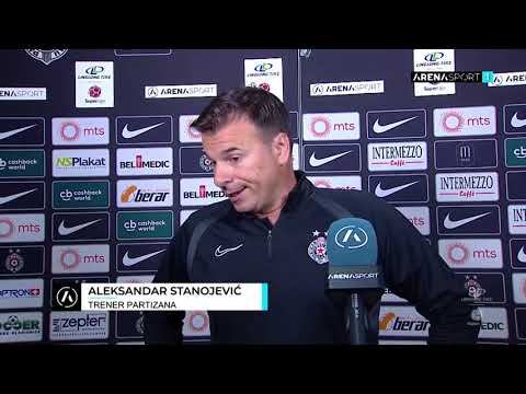 IZJAVA ALEKSANDRA STANOJEVIĆA NAKON 165. ''VEČITOG DERBIJA''