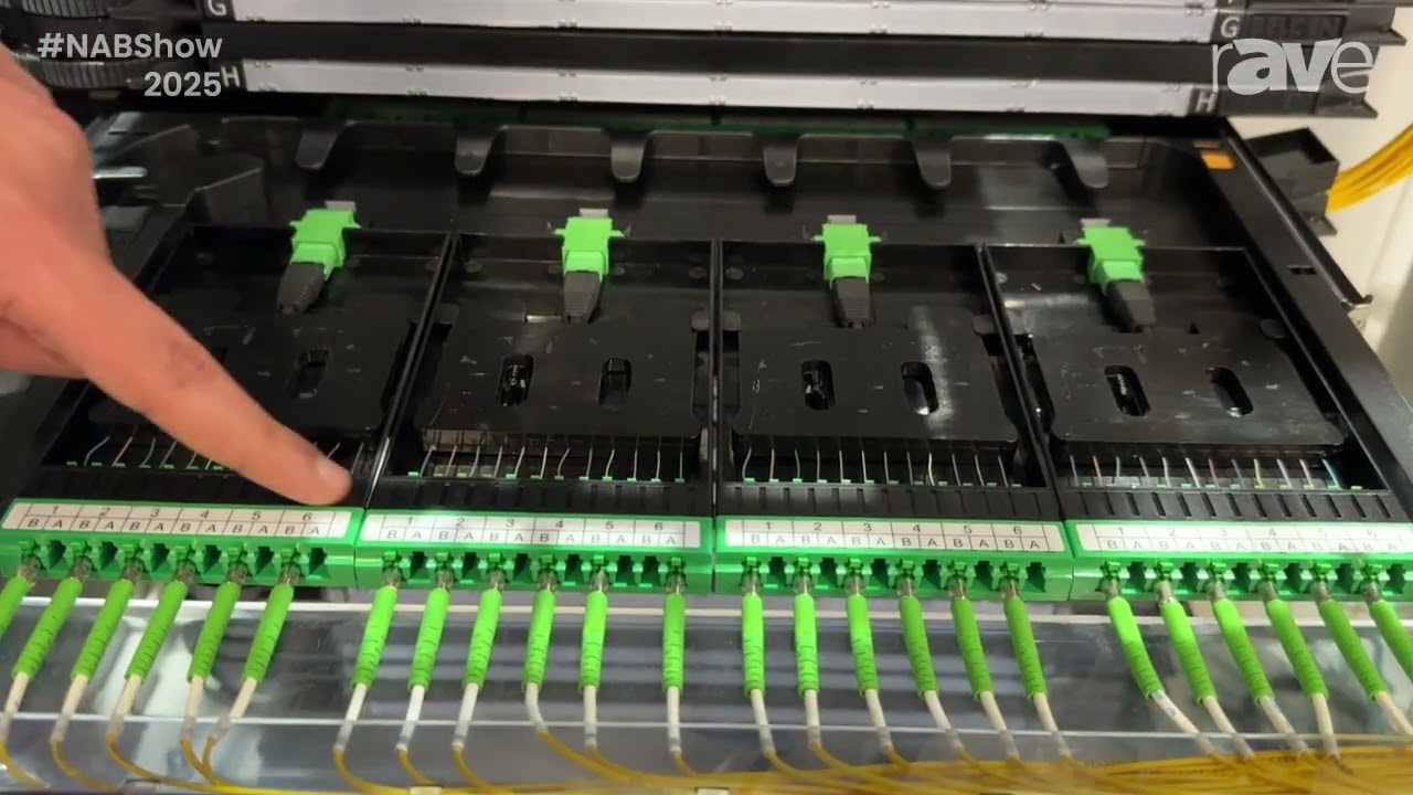 NAB Show 2025: Belden Features DCX Optical Distribution High-Density Cross-Connect Frame Cabinet