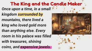 Improve your English with stories_The King and the Candle Maker #englishstories🇬🇧#english #listening