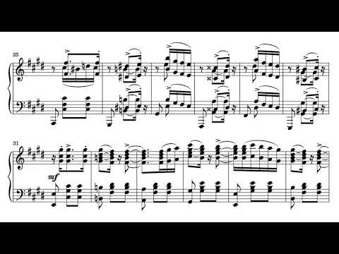 Víctor Carbajo - 4 French Waltzes (Score-Video)