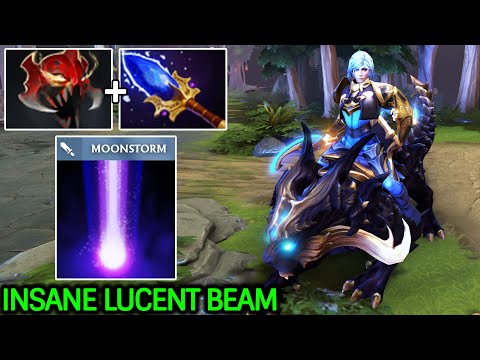 LUNA Super Carry Late Game – Insane Lucent Beam with Scepter Dota 2