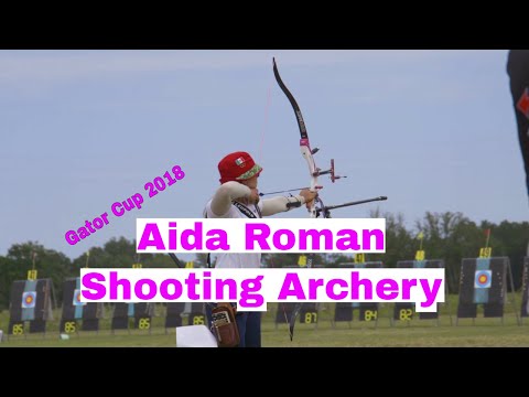 Aída Román Shooting Archery Gator Cup 2018