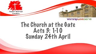Sunday 24th April