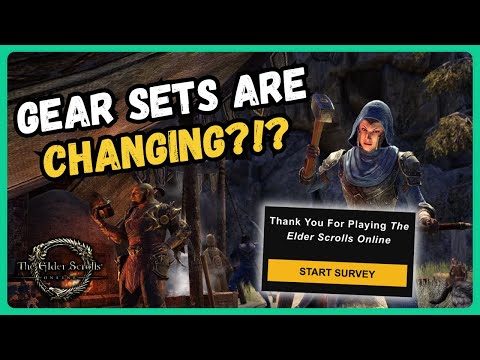 Item Set Changes Are Coming to ESO?!? (New Survey Suggests)