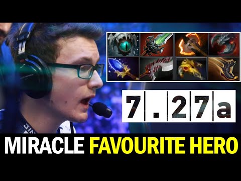 MIRACLE Favourite hero in 7.27 New Patch — Unstoppable BEAST