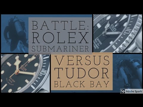 Rolex Submariner VS Tudor Black Bay - Dive Watch BATTLE