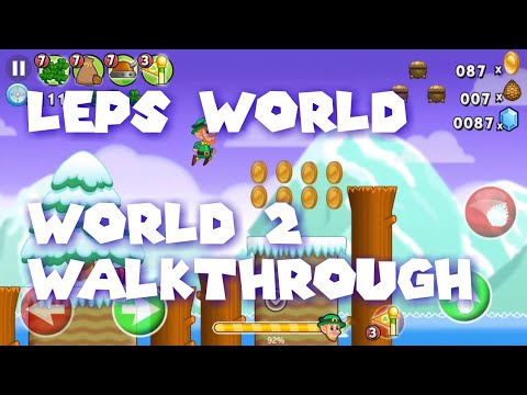 Lep's World Walkthrough Part 3 WORLD 2 Gameplay Android/iOS