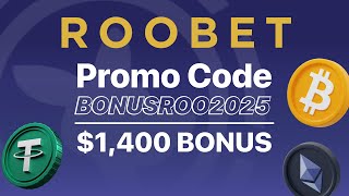 Roobet Promo Code "BONUSROO2025" — Get Instant Access to $1,400 Bonus! (roobet p