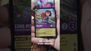 Day 63 of the Wilds Unknown. #packopenings #wildsunknown #disneylorcana #allstar