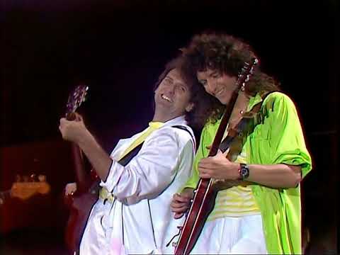 Hammer To Fall - Queen Live In Wembley Stadium 11th July 1986 (4K - 60 FPS)