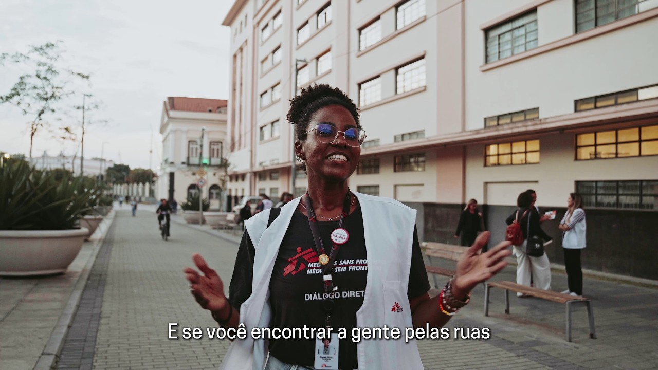 Você já encontrou alguém com colete e crachá de Médicos Sem Fronteiras pelas ruas?