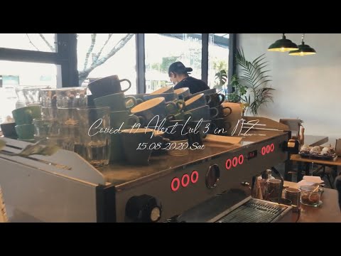 🇳🇿 Cafe Vlog in NZ/Barista Vlog in NZ｜Covid-19 in NZ｜Driving in NZ｜뉴질랜드 브이로그/뉴질랜드 락다운/뉴질랜드 운전 브이로그
