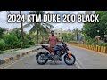 2024 KTM DUKE 200 in Black 😍 : Full Ride Review 🔥