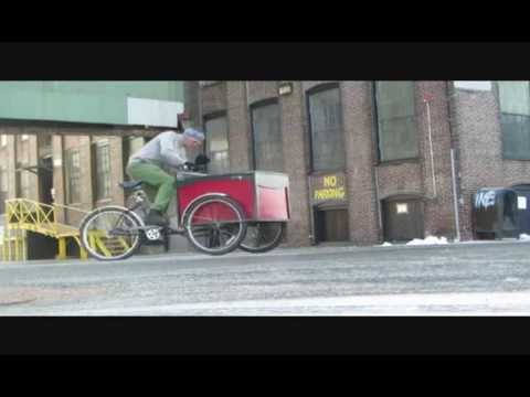 Trike drifting on ice