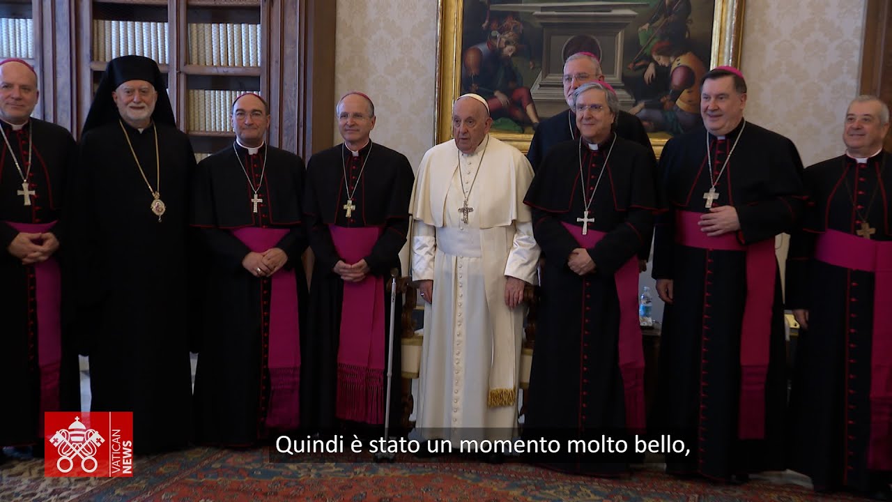 Vescovi calabresi in udienza da Papa Francesco (VIDEO)