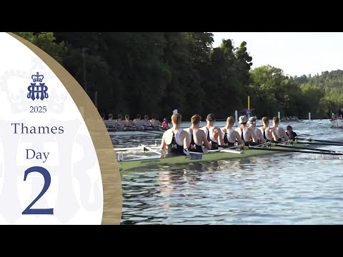 Molesey B.C. 'A' v Hereford R.C. - Thames | Henley 2025 Day 2