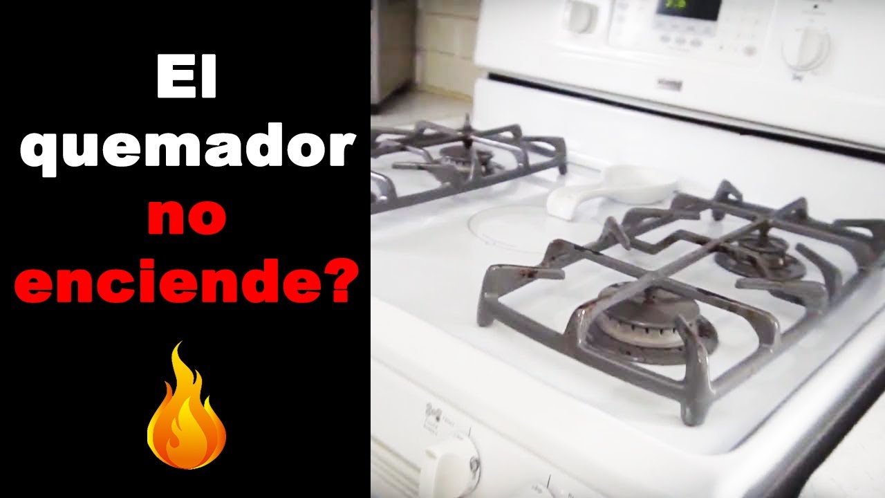 Cocina de gas no enciende Solución fácil