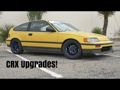 My 1988 CRX Si Build - Tein Coilovers, eBay Lip, and Enkei Wheels