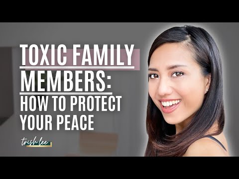 How to deal with TOXIC family members | Tips to protect your inner peace and mental wellbeing