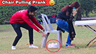 Chair Pulling Prank Part 3  BY AJ-AHSAN 