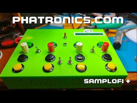 Phatronics Samplofi Plus Lofi 8 bit Sampler Handmade Boutique | Reverb
