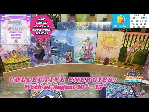 Collective Week Ahead Card Pulls & Messages: August 10th - August 15th