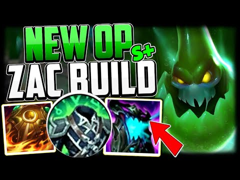 ZAC TOP META IS HERE (Best Build/Runes) How to Play Zac Top & Carry Season 14 - League of Legends